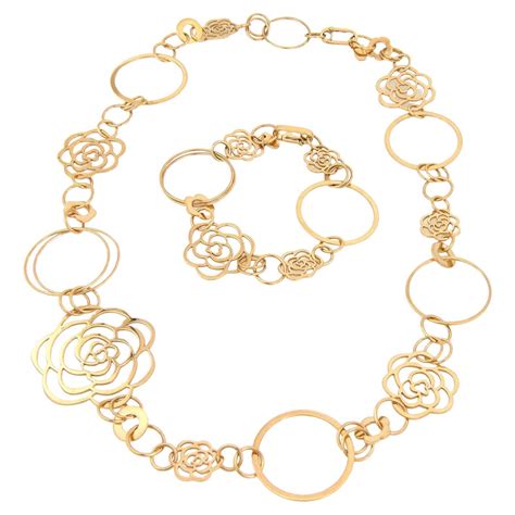 chanel sautoir necklace|chanel camellia bracelet.